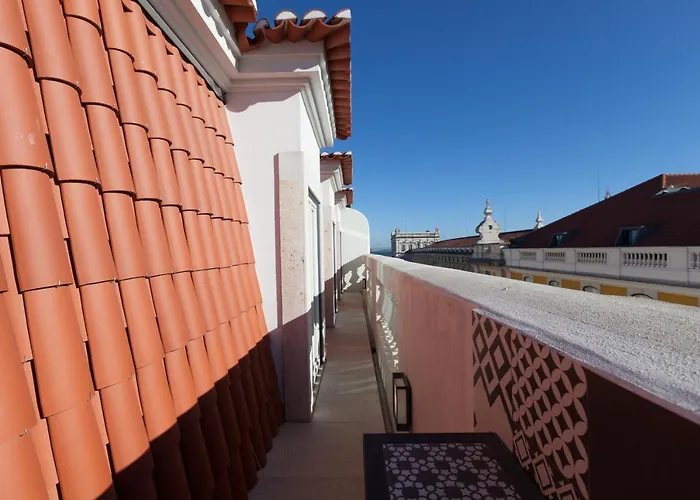 Daire Flh Praca Comercio Stylish With Balcony Lisboa