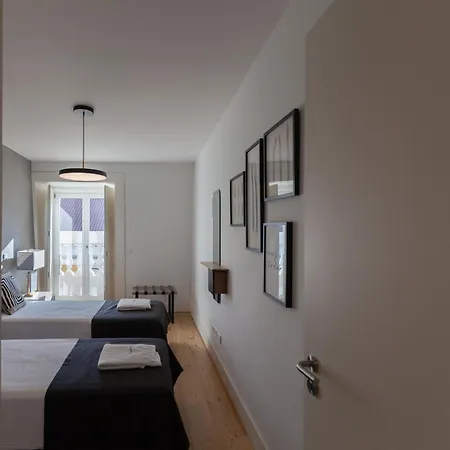 شقة Flh Praca Comercio Stylish With Balcony