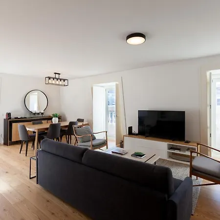 Apartment Flh Praca Comercio Stylish With Balcony *